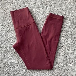 Lululemon Pink Align Leggings Size 4